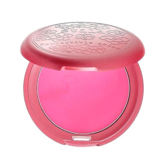 STILA Convertible lip & cheek cream in fuchsia. Barbie Baby pink blush color - Picture 3 of 6